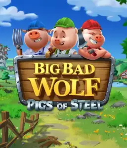 Dive into the action-packed twist of Big Bad Wolf: Pigs of Steel by Quickspin, highlighting dynamic graphics with a cyberpunk take on the timeless fairy tale. See the three little pigs and the big bad wolf in a new light, equipped with mechanical gadgets, neon lights, and steel towers. Ideal for those who love futuristic adventures with exciting gameplay mechanics and high win potential.